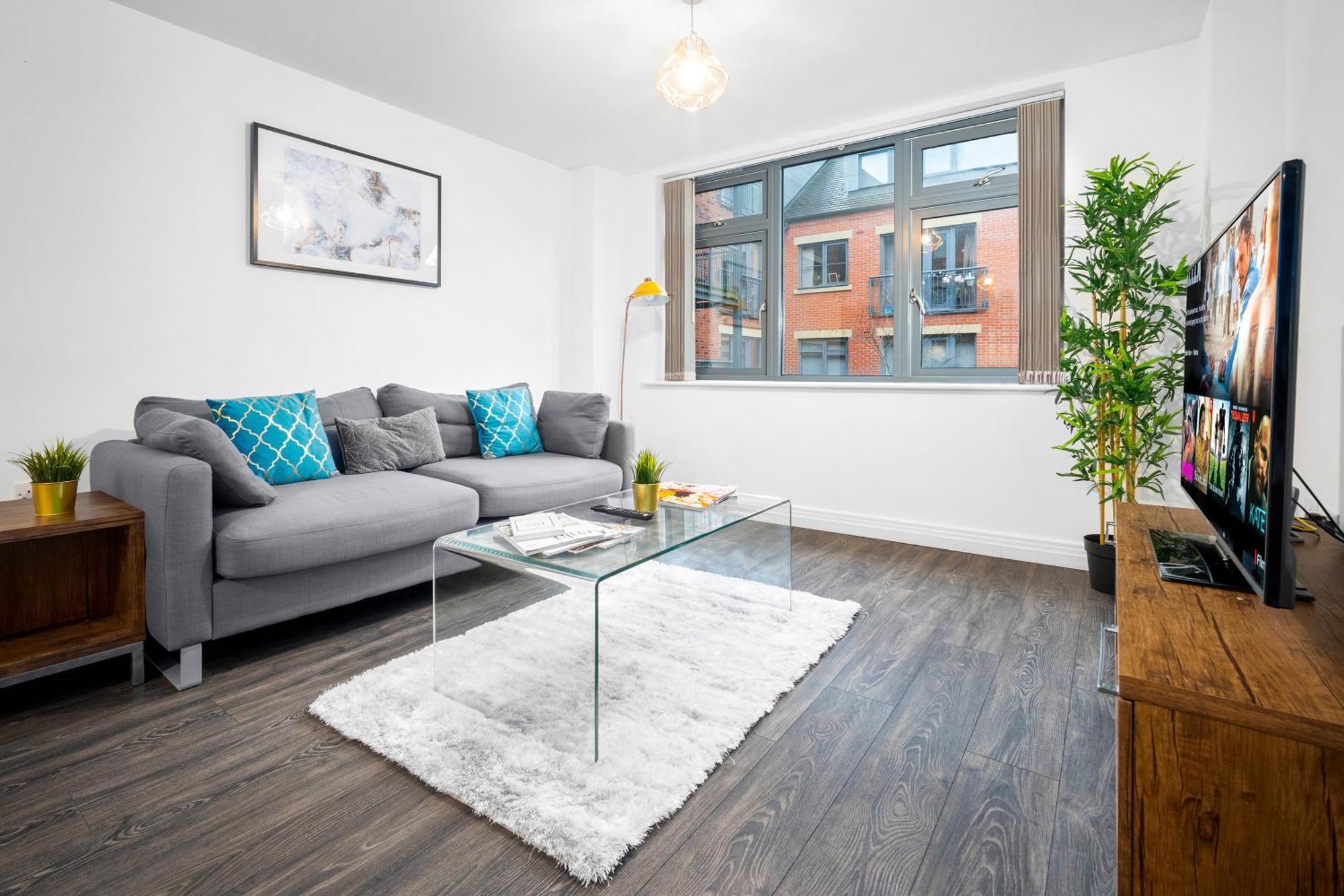New Luxe Apartment - Secure Parking - Birmingham City Centre - Netflix - Wifi - Top Rated - 54M Buitenkant foto